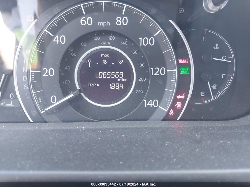 2015 Honda Cr-V Ex VIN: 2HKRM3H54FH537947 Lot: 39893442