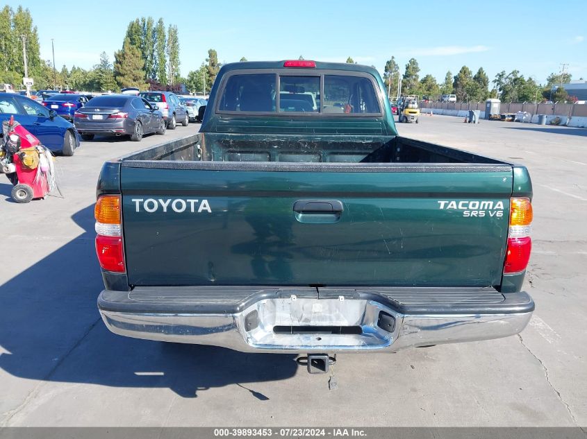 2003 Toyota Tacoma Base V6 VIN: 5TEWN72N43Z297095 Lot: 39893453