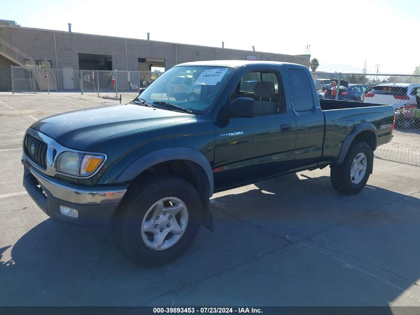 2003 Toyota Tacoma Base V6 VIN: 5TEWN72N43Z297095 Lot: 39893453