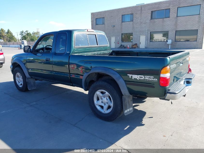 2003 Toyota Tacoma Base V6 VIN: 5TEWN72N43Z297095 Lot: 39893453