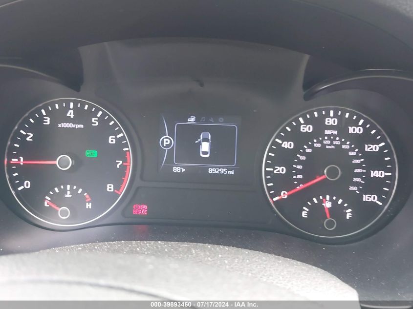 2018 Kia Optima Lx VIN: 5XXGT4L33JG228707 Lot: 39893460