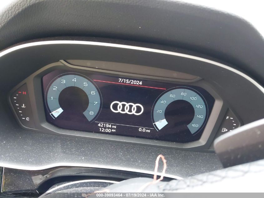 2022 Audi Q3 Premium 45 Tfsi S Line Quattro Tiptronic VIN: WA1DECF30N1027586 Lot: 39893464