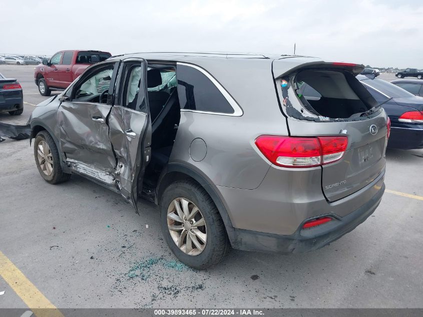 2017 KIA SORENTO LX/L - 5XYPG4A39HG237960