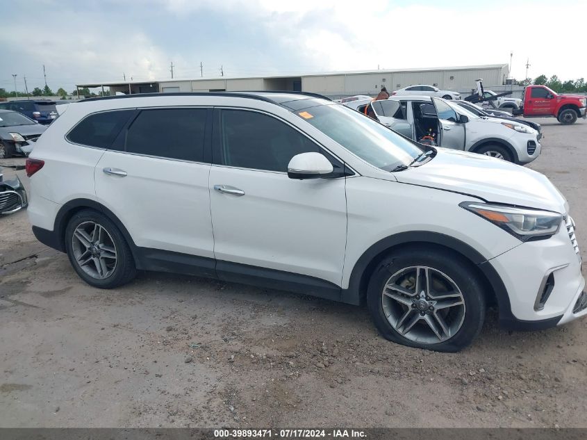 2018 Hyundai Santa Fe Se Ultimate VIN: KM8SR4HF1JU291581 Lot: 39893471