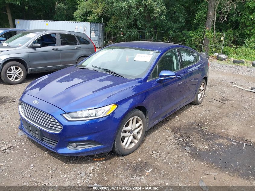 2016 FORD FUSION SE - 3FA6P0HD1GR224911