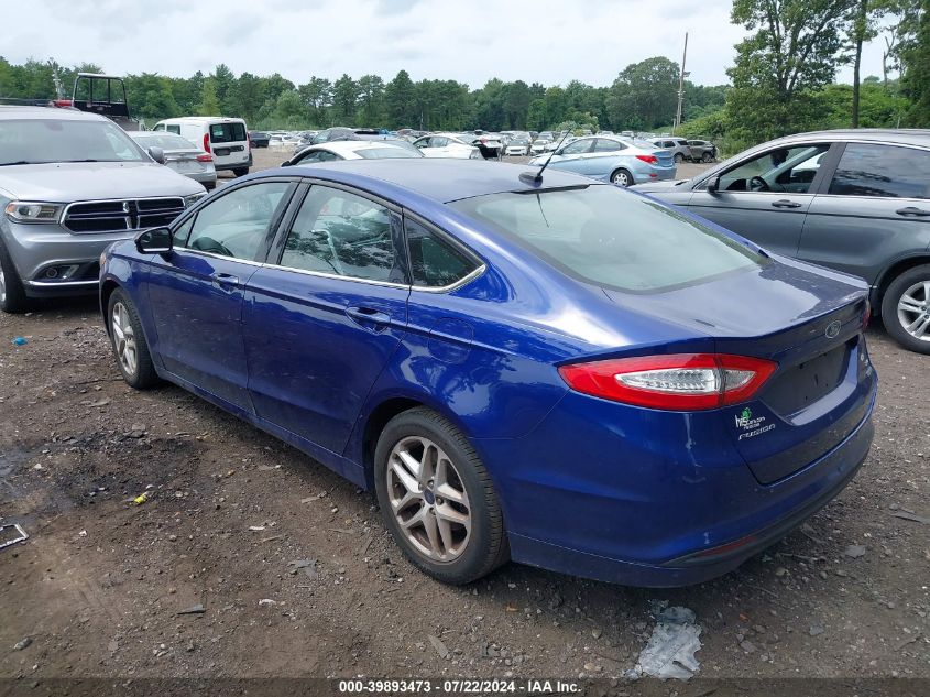 2016 FORD FUSION SE - 3FA6P0HD1GR224911