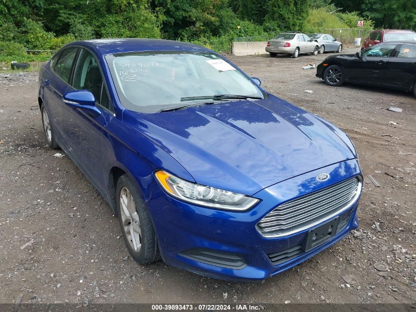 2016 FORD FUSION SE - 3FA6P0HD1GR224911