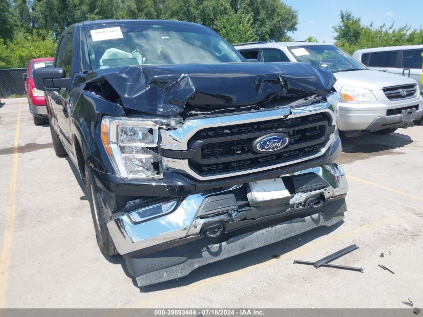 2022 Ford F-150 Xlt VIN: 1FTEX1EB5NKE35738 Lot: 39893484