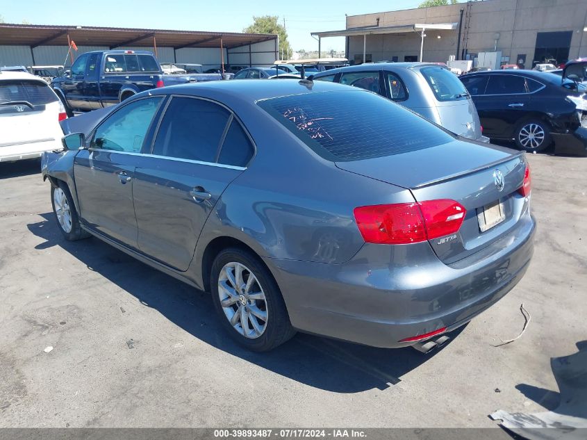 2013 Volkswagen Jetta 2.5L Se VIN: 3VWDP7AJ2DM411347 Lot: 39893487