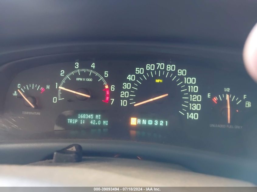 1997 Buick Park Avenue VIN: 1G4CW52K9V4644910 Lot: 39893494