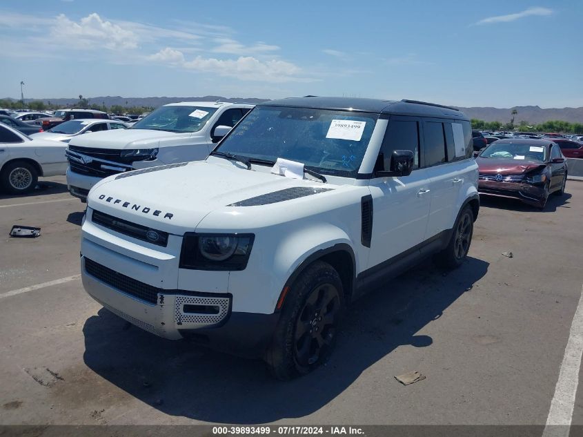 2021 Land Rover Defender 110 Se VIN: SALEPERU5M2048861 Lot: 39893499