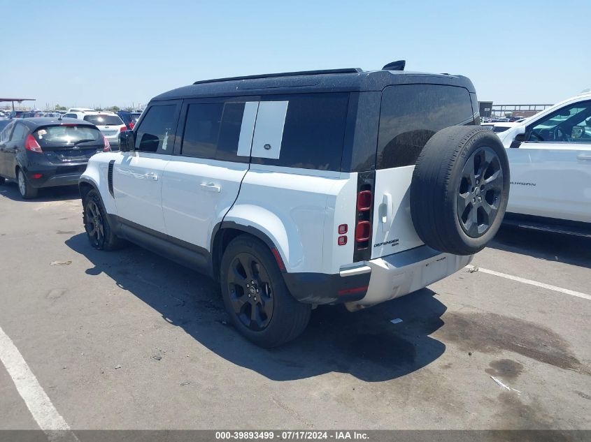 2021 Land Rover Defender 110 Se VIN: SALEPERU5M2048861 Lot: 39893499