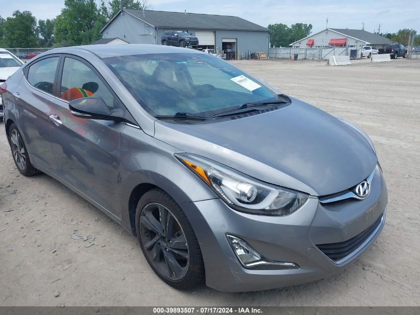 KMHDH4AEXFU394051 2015 HYUNDAI ELANTRA - Image 1