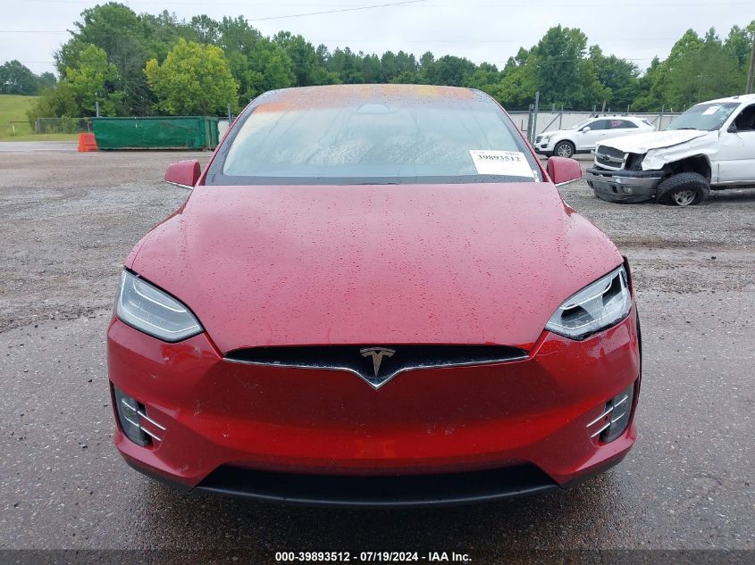 2018 Tesla Model X 100D/75D/P100D VIN: 5YJXCAE27JF133900 Lot: 39893512