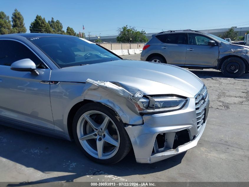 2019 Audi A5 45 Premium VIN: WAUDNCF55KA090926 Lot: 39893513