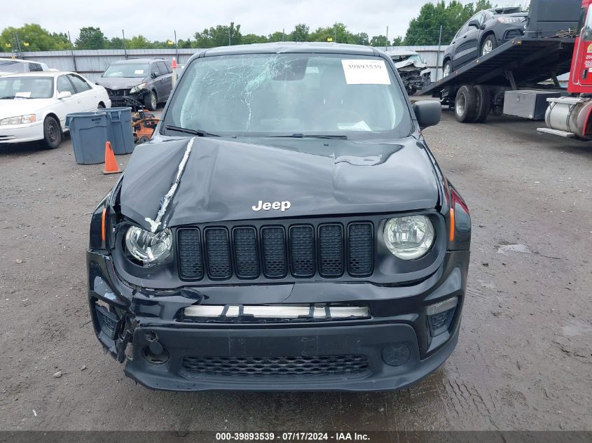 2020 Jeep Renegade Jeepster Fwd VIN: ZACNJAAB0LPM28381 Lot: 39893539