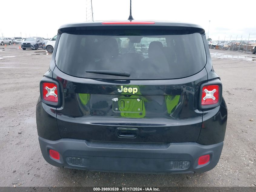 2020 Jeep Renegade Jeepster Fwd VIN: ZACNJAAB0LPM28381 Lot: 39893539