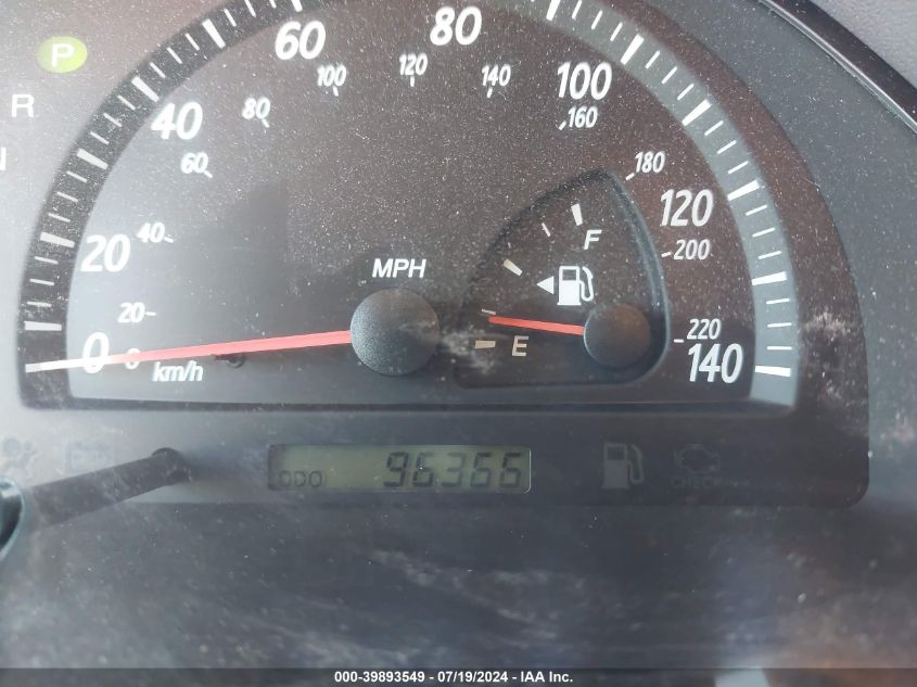 2004 Toyota Camry Le VIN: 4T1BE32K24U856730 Lot: 39893549