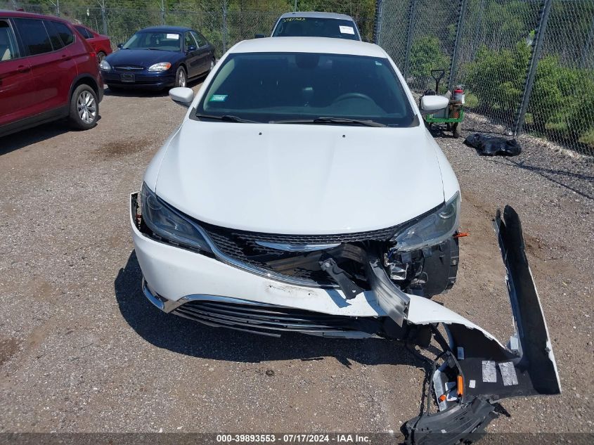 2016 Chrysler 200 Limited VIN: 1C3CCCAB4GN117863 Lot: 39893553