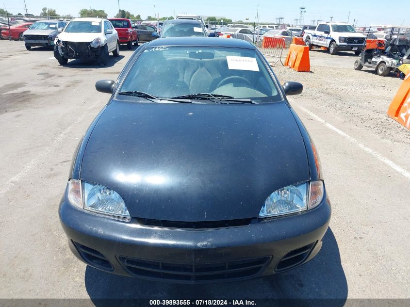 2000 Chevrolet Cavalier VIN: 1G1JC1249Y7108307 Lot: 39893555