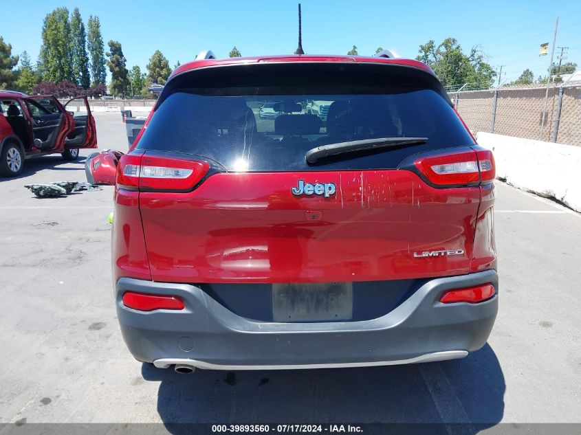 2017 Jeep Cherokee Limited Fwd VIN: 1C4PJLDB1HW526526 Lot: 39893560