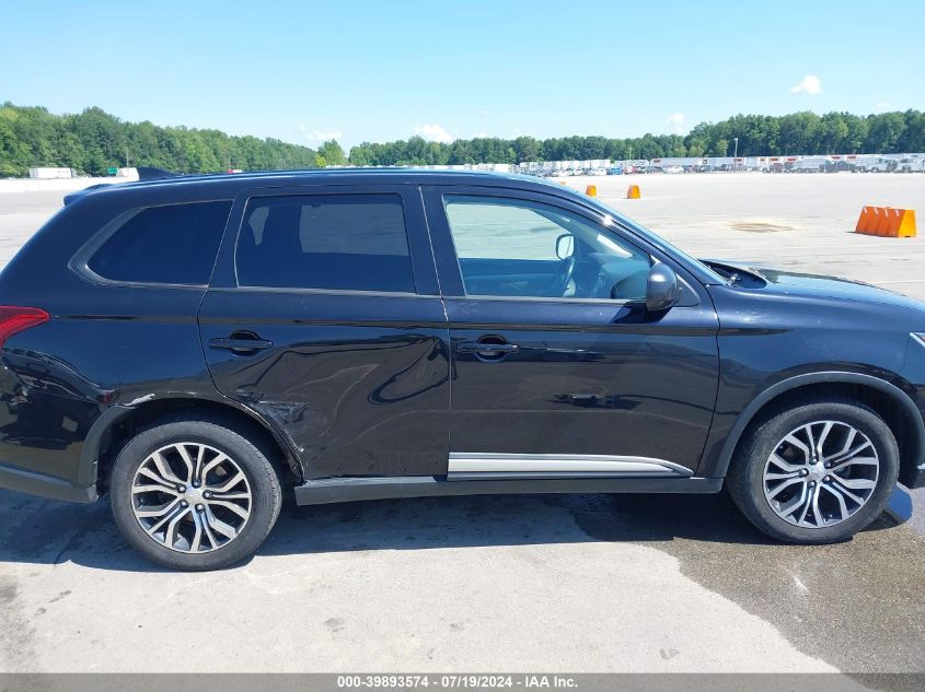 2017 Mitsubishi Outlander Es VIN: JA4AZ2A3XHZ031076 Lot: 39893574