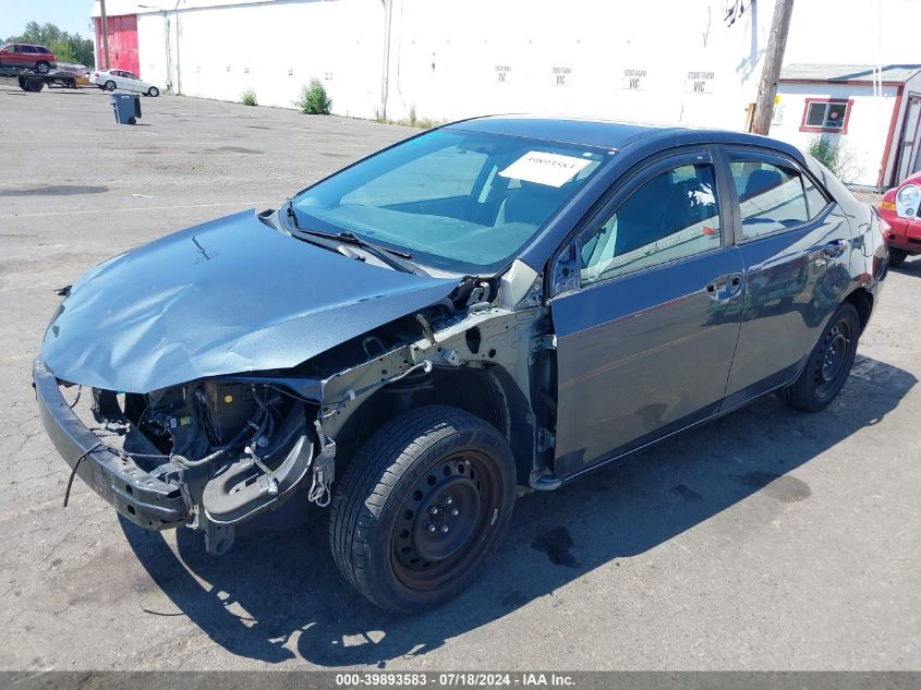 2016 TOYOTA COROLLA LE - 2T1BURHEXGC578981