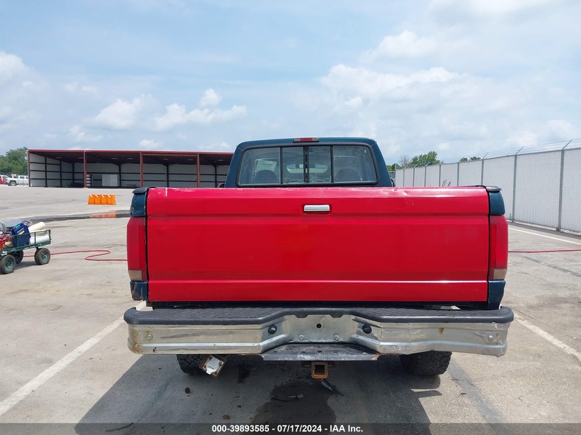 1996 Ford F250 VIN: 1FTHX26FXTEB12690 Lot: 39893585
