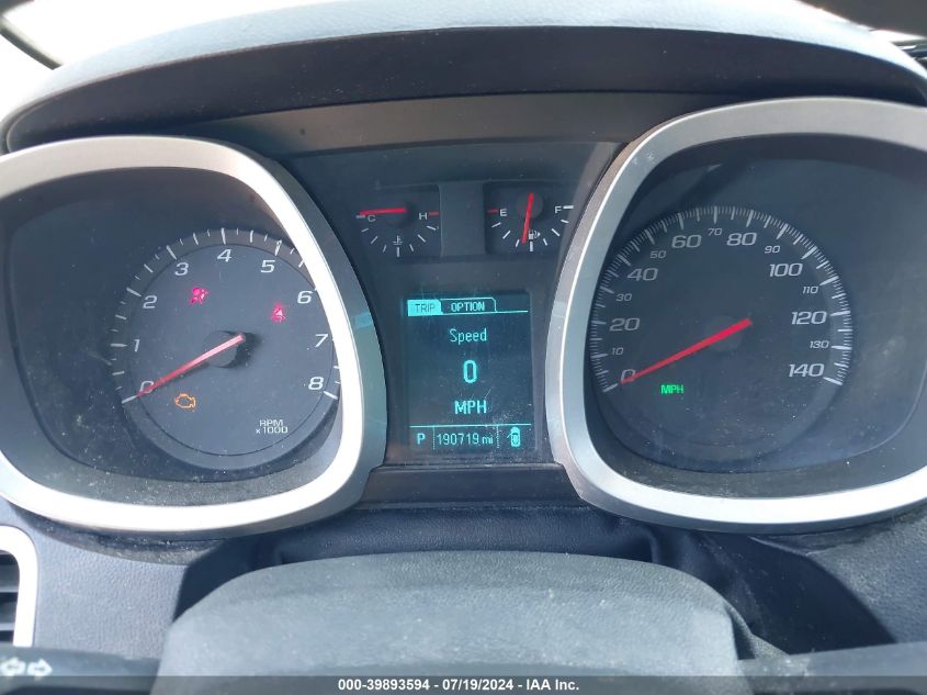 2014 Chevrolet Equinox Ls VIN: 2GNALAEK8E1182965 Lot: 39893594