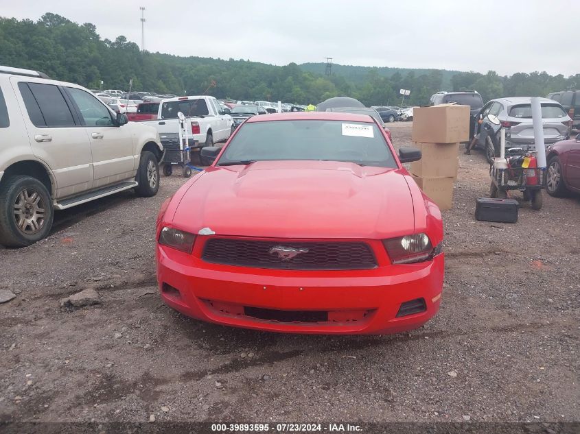 2010 Ford Mustang V6/V6 Premium VIN: 1ZVBP8AN4A5147937 Lot: 40725325