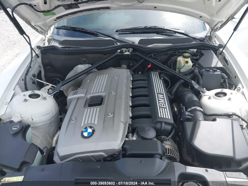 2006 BMW Z4 3.0 VIN: 4USBU33556LW68884 Lot: 39893602