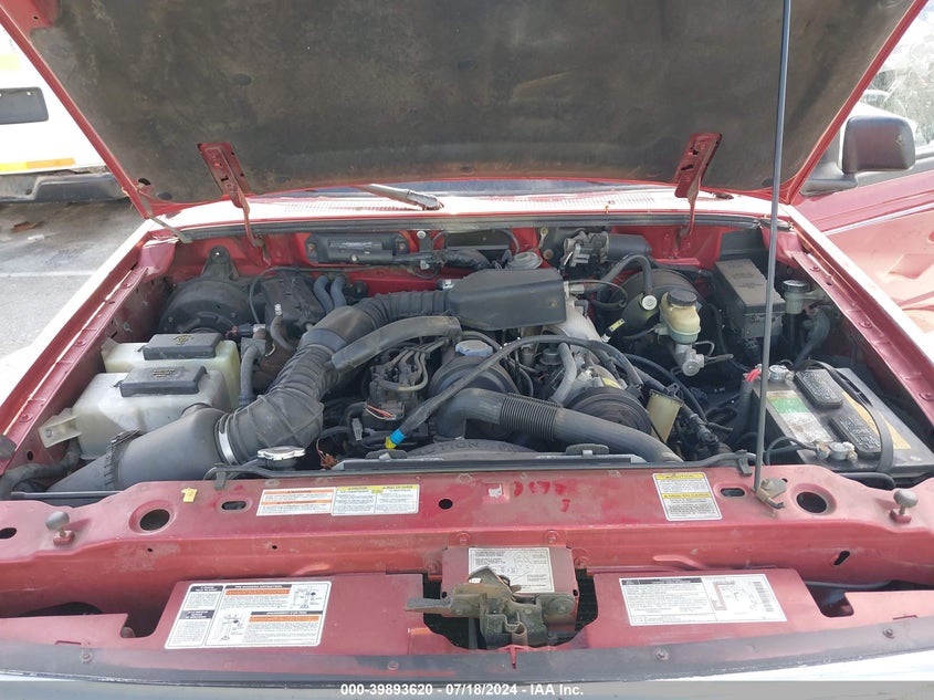 1997 Ford Ranger VIN: 1FTCR10AXVPB28410 Lot: 39893620