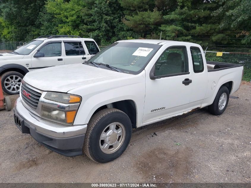 1GTCS196248182554 | 2004 GMC CANYON