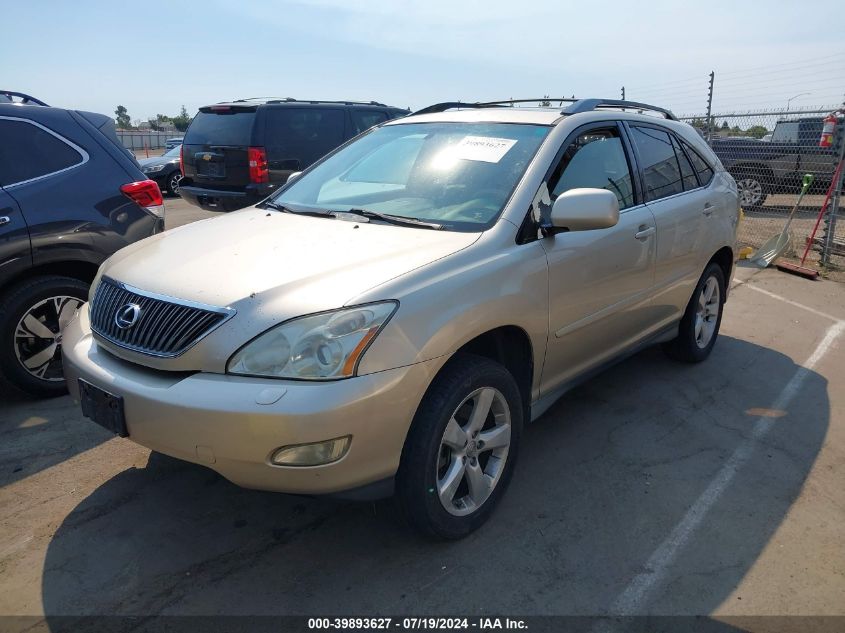 2004 Lexus Rx 330 VIN: JTJHA31U340042877 Lot: 39893627