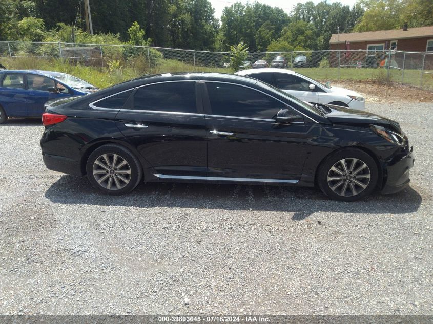 2017 Hyundai Sonata Sport/Limited VIN: 5NPE34AF9HH472543 Lot: 39893645