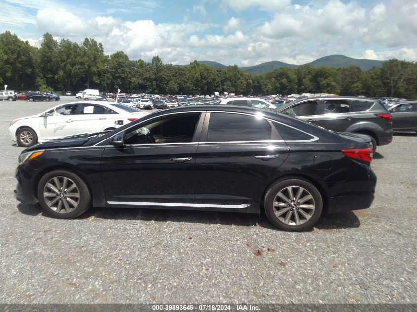 2017 Hyundai Sonata Sport/Limited VIN: 5NPE34AF9HH472543 Lot: 39893645