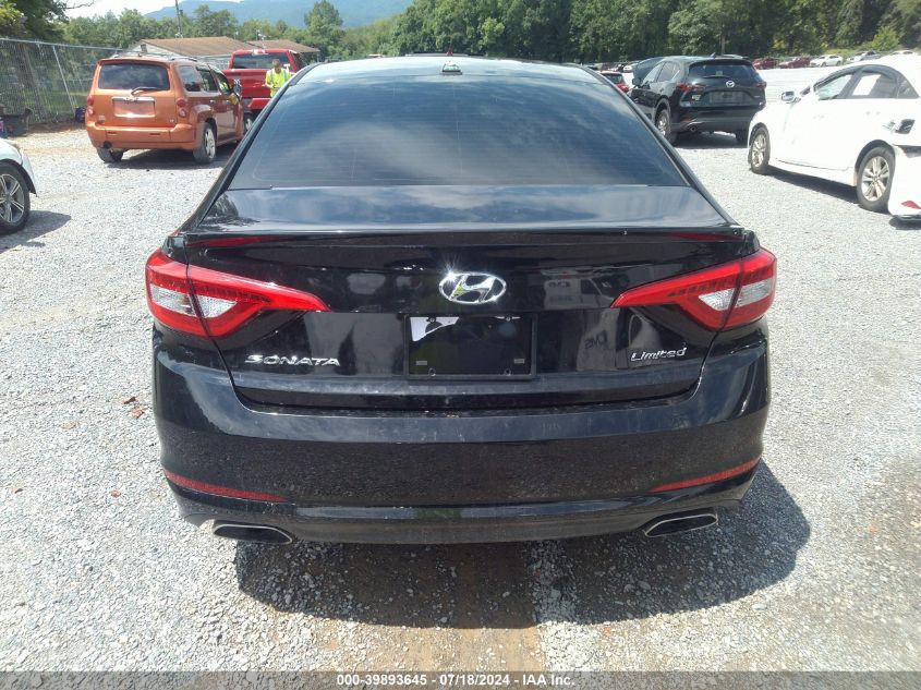 2017 Hyundai Sonata Sport/Limited VIN: 5NPE34AF9HH472543 Lot: 39893645