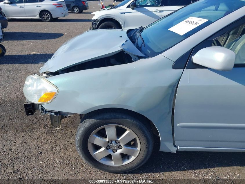 2005 Toyota Corolla Ce/Le/S VIN: 2T1BR32E45C394284 Lot: 39893650