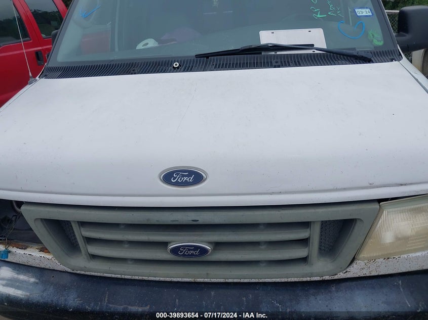 2004 Ford E-250 Commercial/Recreational VIN: 1FTNE24WX4HA17607 Lot: 39893654