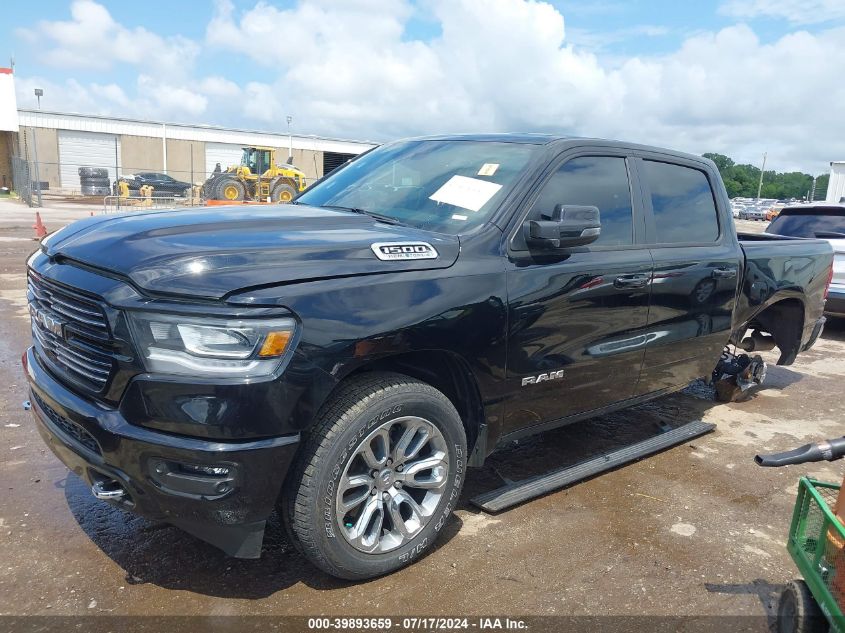 2024 Ram 1500 Laramie 4X4 5'7 Box VIN: 1C6SRFJTXRN119448 Lot: 39893659