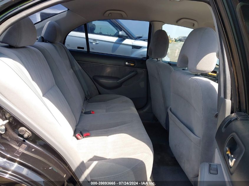 2003 Honda Civic Lx VIN: 2HGES16553H580310 Lot: 39893665