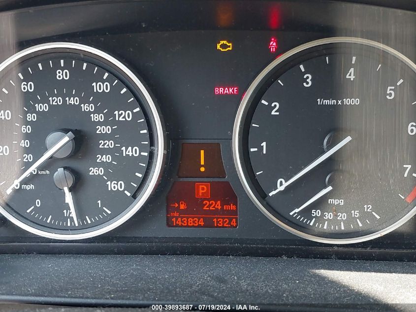 2010 BMW 528I xDrive VIN: WBANV1C57AC444784 Lot: 39893687