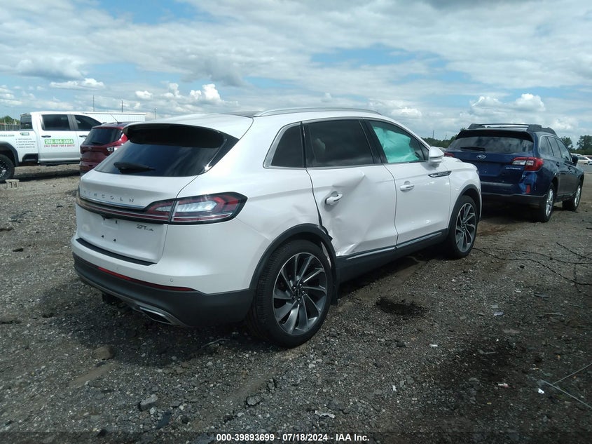 VIN 2LMPJ8LP6KBL33758 2019 LINCOLN NAUTILUS RESERVE