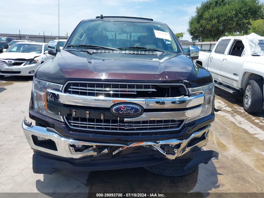 2019 Ford F-150 Lariat VIN: 1FTEW1C51KKC67768 Lot: 39893700