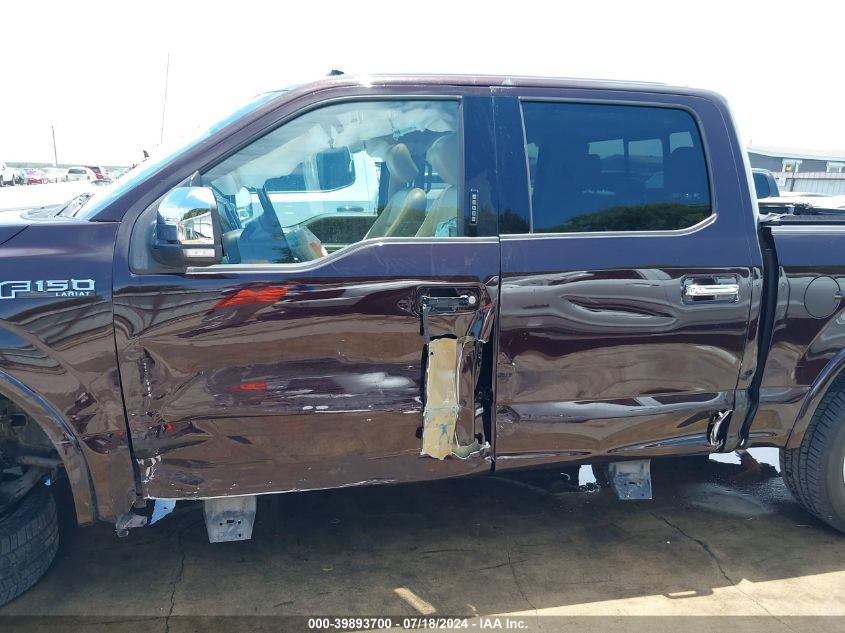 2019 Ford F-150 Lariat VIN: 1FTEW1C51KKC67768 Lot: 39893700