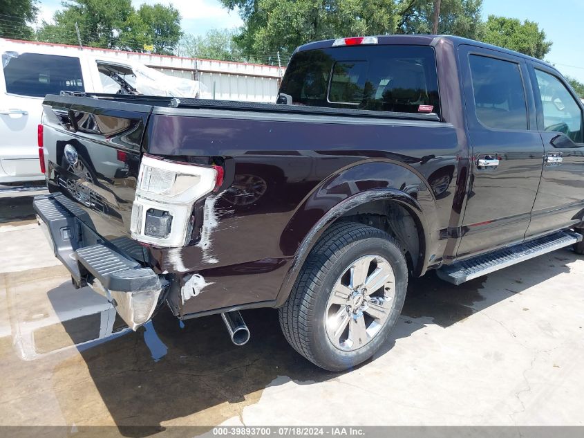 2019 Ford F-150 Lariat VIN: 1FTEW1C51KKC67768 Lot: 39893700