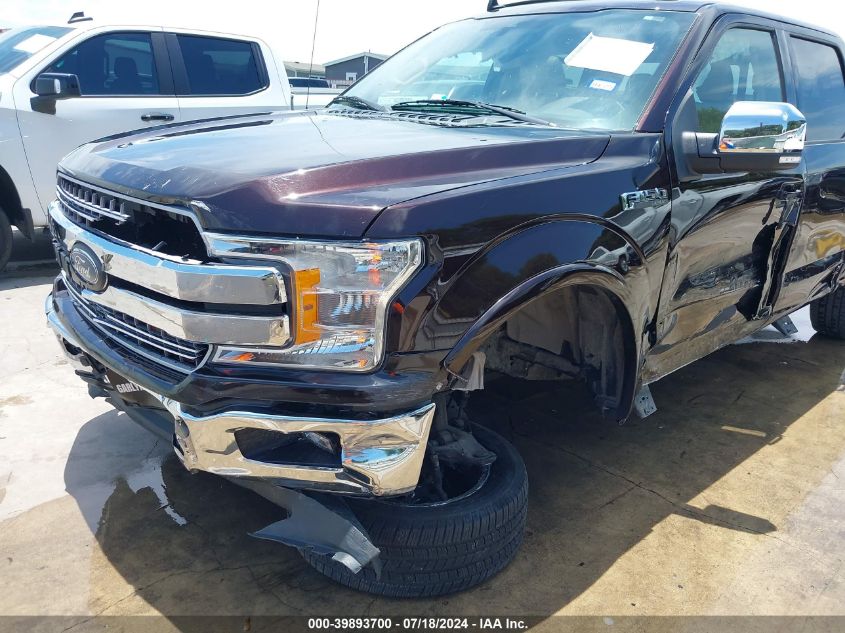 2019 Ford F-150 Lariat VIN: 1FTEW1C51KKC67768 Lot: 39893700