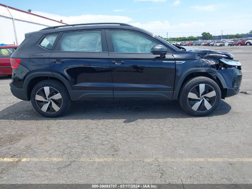 2024 Volkswagen Taos 1.5T S VIN: 3VV8X7B21RM046809 Lot: 39893707