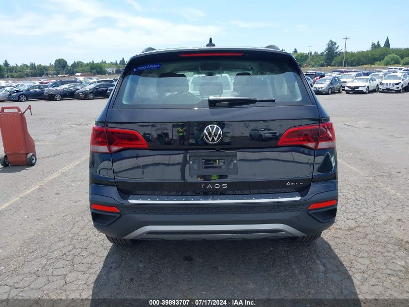 2024 Volkswagen Taos 1.5T S VIN: 3VV8X7B21RM046809 Lot: 39893707