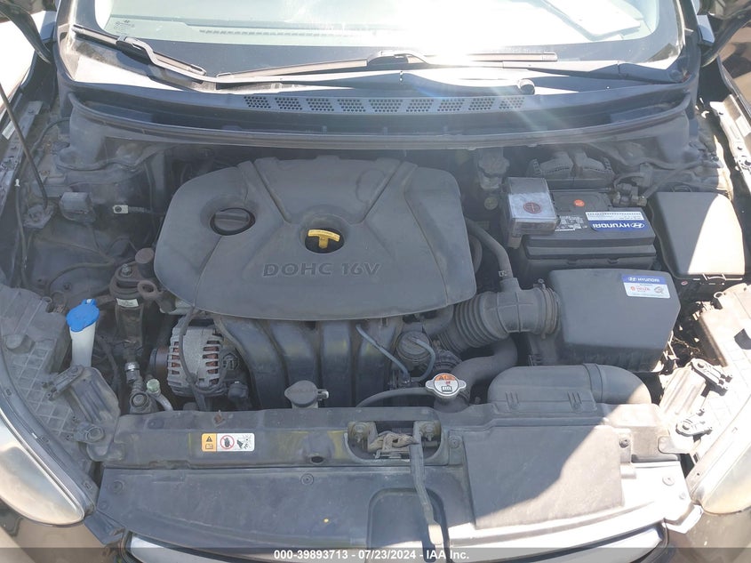 2012 Hyundai Elantra Limited (Ulsan Plant) VIN: KMHDH4AE2CU257097 Lot: 39893713